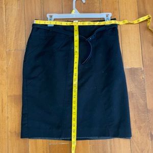 Worthington pencil skirt with belt